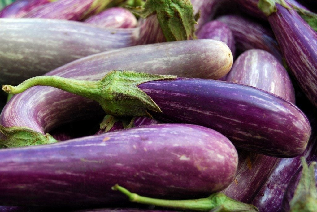 Fresh Eggplants